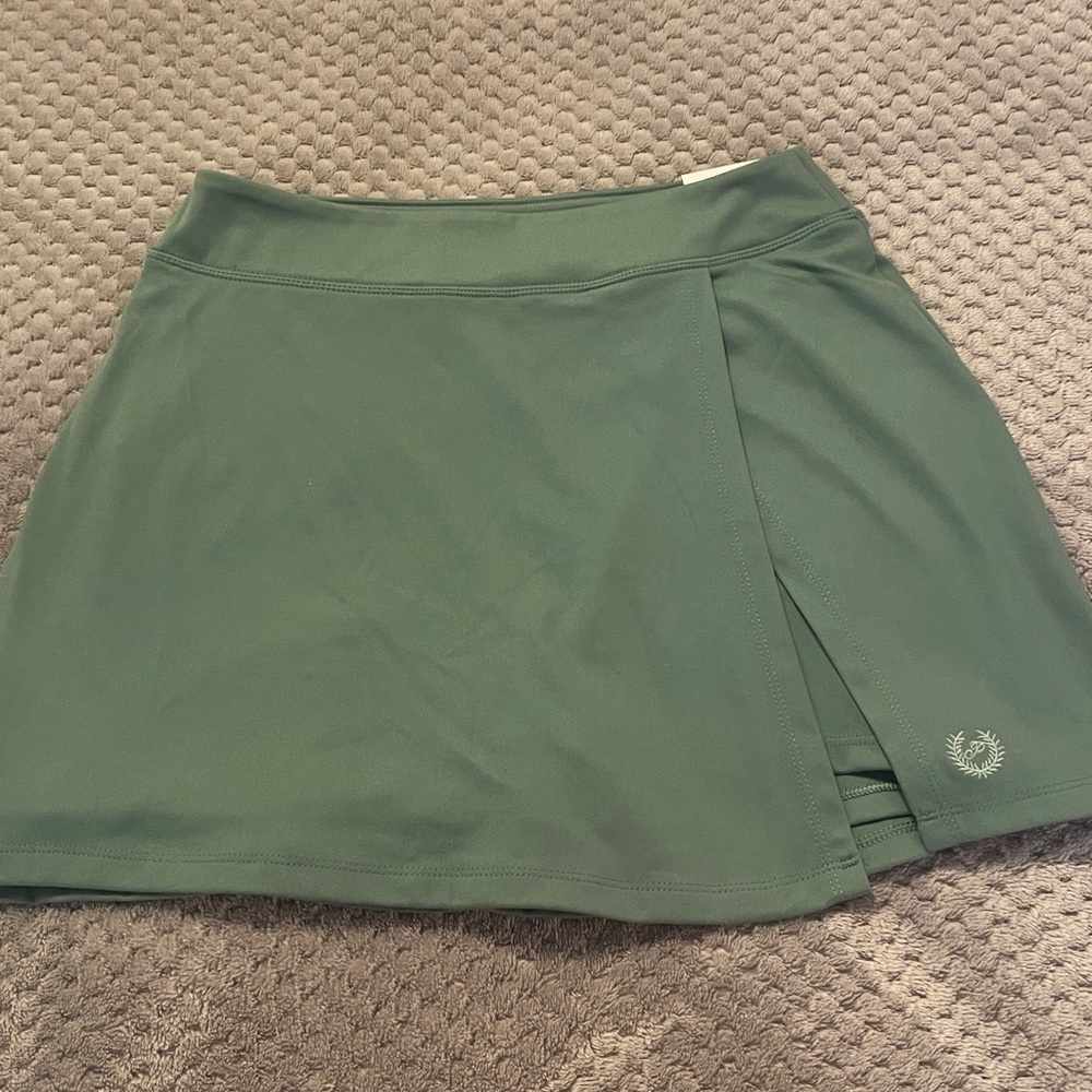 PINK Victoria's Secret Sage Green Skort